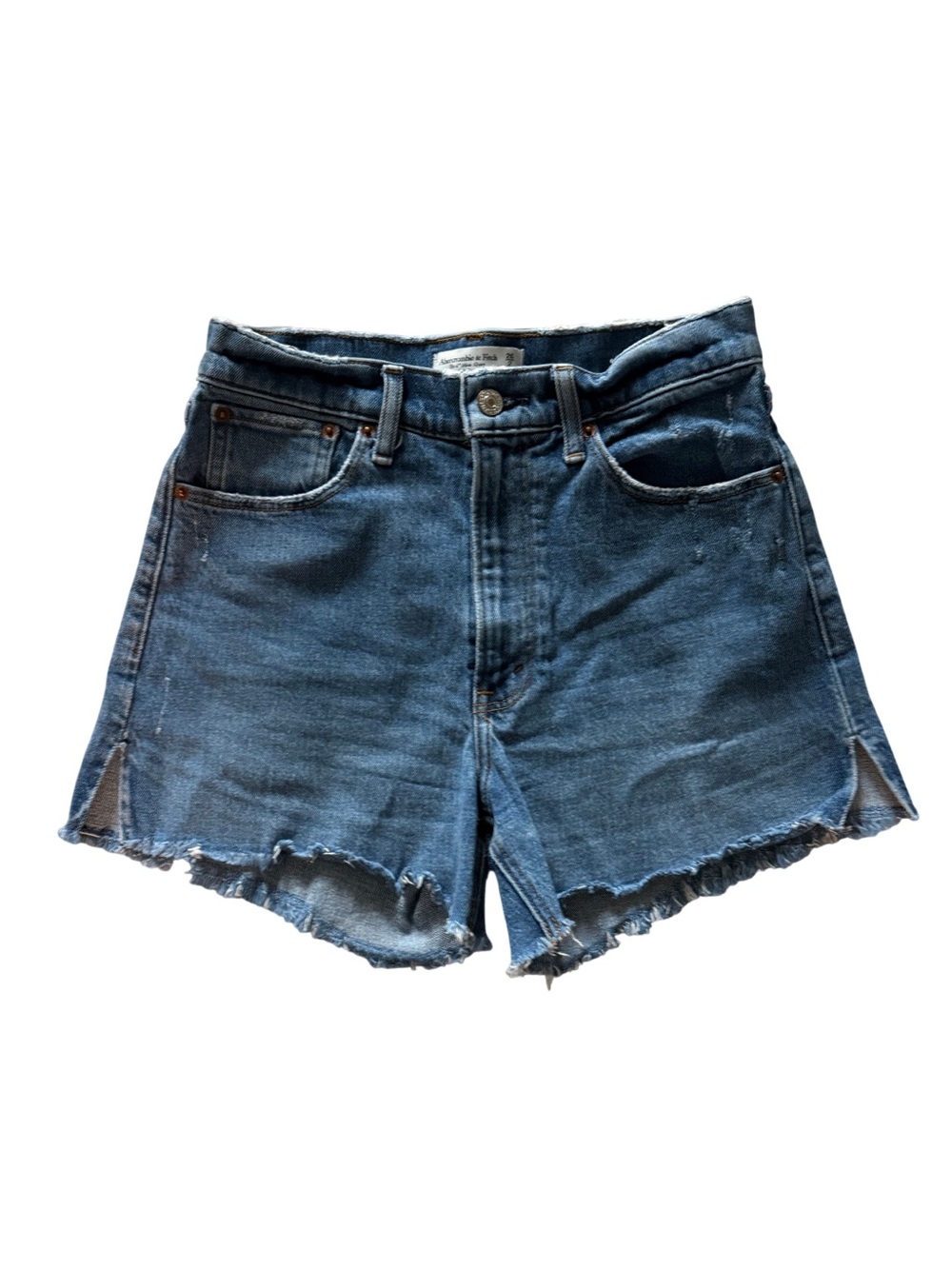 Abercrombie & Fitch the High Rise 4” Mom Short